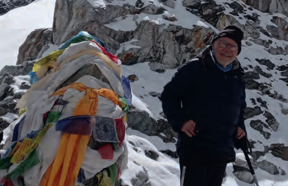 Mit der Drei-Pässe-Tour am Mount Everest hat sich Manfred Heinrich seinen Lebenstraum erfüllt.